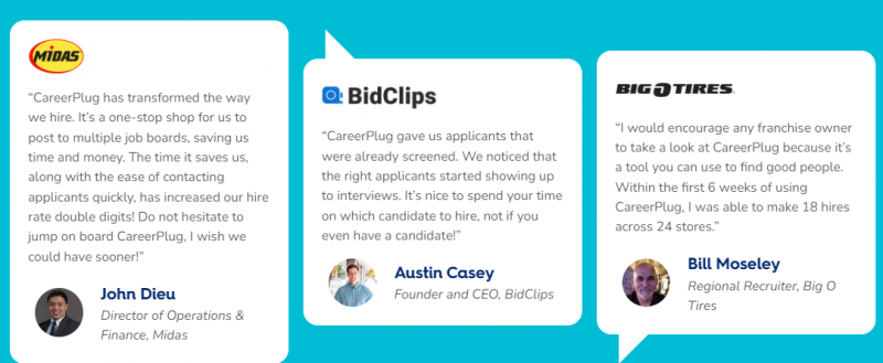 CareerPlug reviews